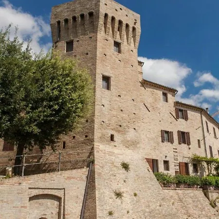 Tatil Evi Medieval Tower With Views Of Sibillini Mountains Magliano di Tenna