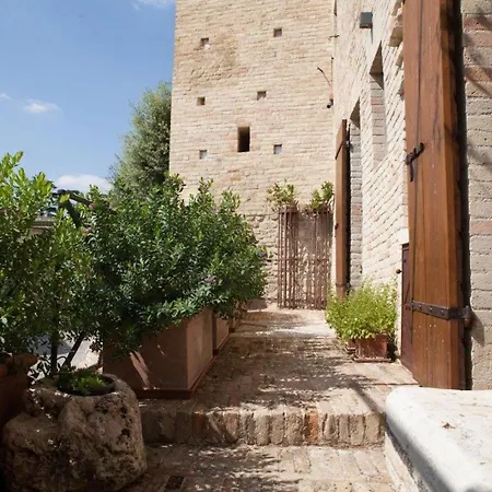 Medieval Tower With Views Of Sibillini Mountains Magliano di Tenna