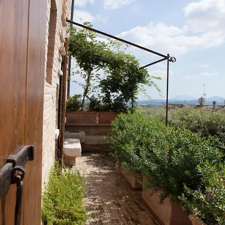 Medieval Tower With Views Of Sibillini Mountains *