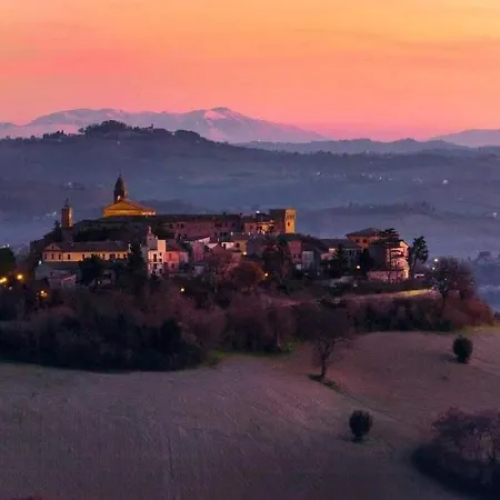 Medieval Tower With Views Of Sibillini Mountains