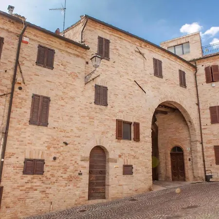 Medieval Tower With Views Of Sibillini Mountains